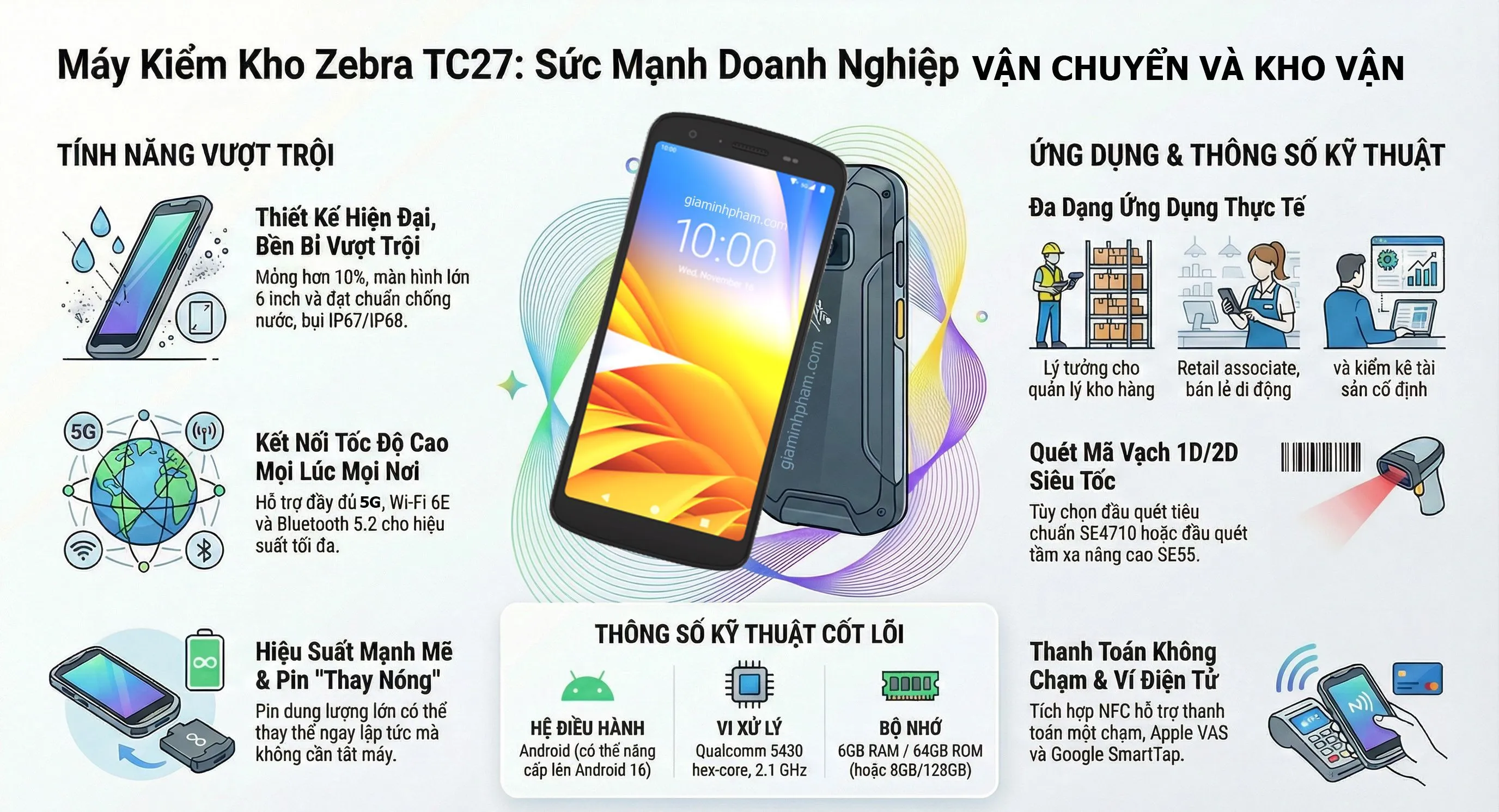 So sanh may kiem kho zebra tc22 va zebra tc27
